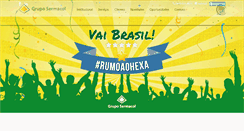 Desktop Screenshot of gruposermacol.com.br